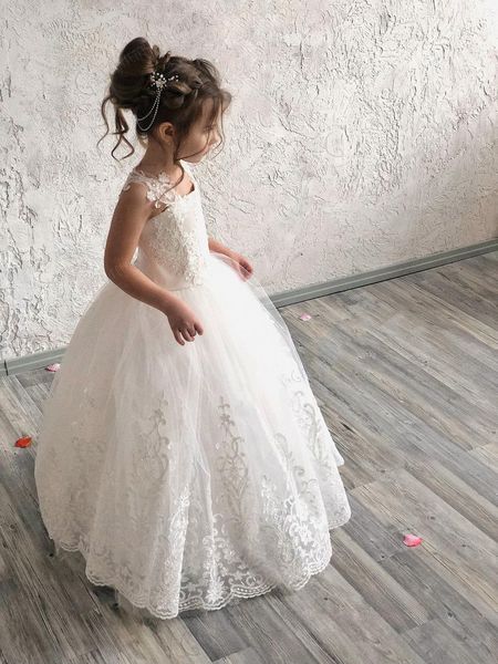 

girl's dresses flower girl princess dress for weddings party lace first communion special occasion pageant, Red;yellow