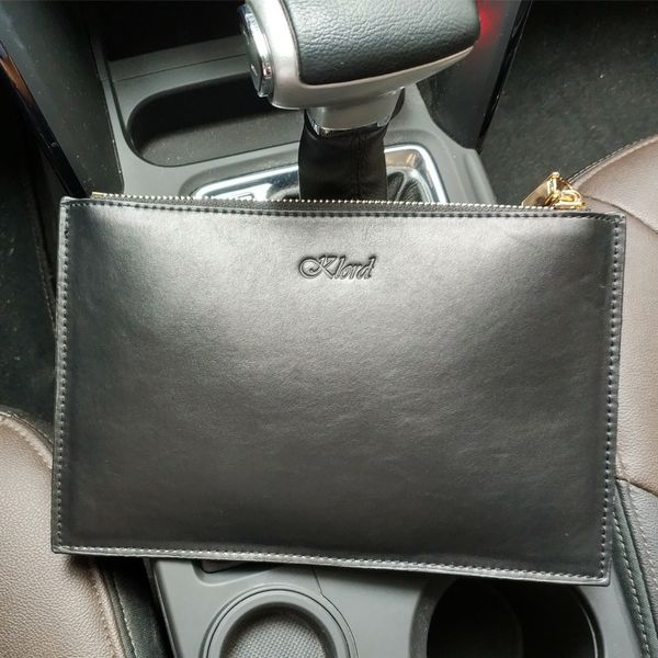 

hand bag 2021 men's envelope large capacity handbag business shaped leisure clip korean version, Red;black