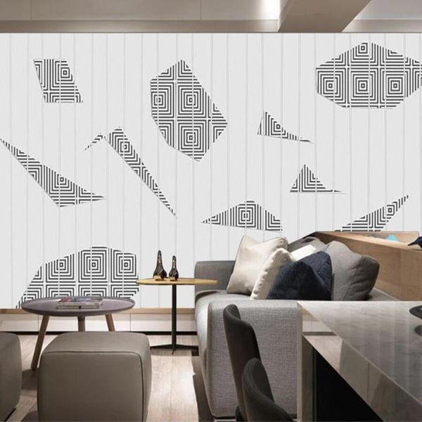 

wallpapers milofi large wallpaper mural custom 3d minimalist geometric abstract polygon background