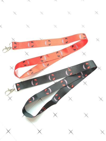 

keychains 20pcs personality devil halloween black red key lanyard badge id cards holders neck straps with keyring gifts party fa, Silver