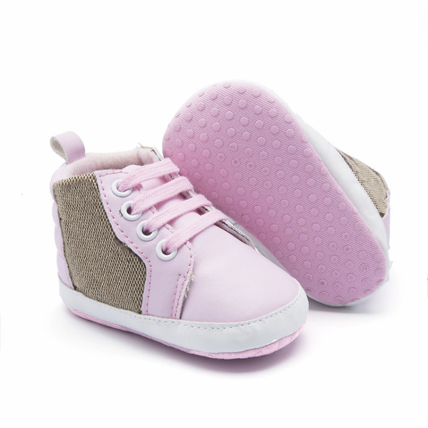 Scarpe da bambino Ragazzi Ragazze High Top First Walkers Neonato Casual Fondo morbido Scarpe casual da neonato traspiranti antiscivolo