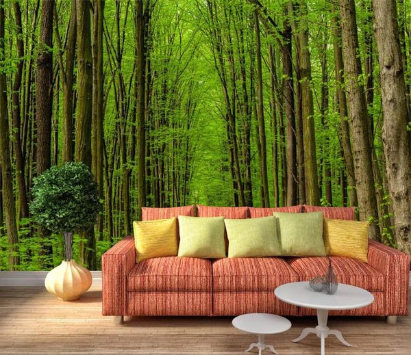 

wallpapers [self-adhesive] 3d forest 40799 wall paper mural print decal murals