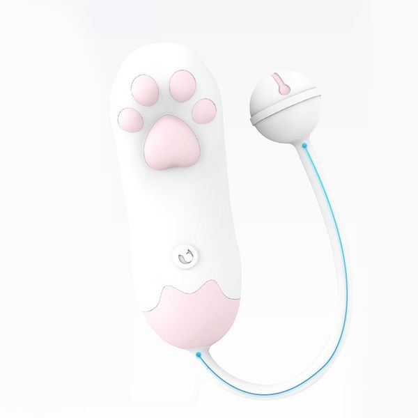 Bonito Pequeno Cat Paw App Control G-Spot Vibradores Brinquedos sexuais Vagina Massager Massager Produto para Mulheres Impermeável Clitóris Estimulador Feminino Masturbator Vibrando Ovo