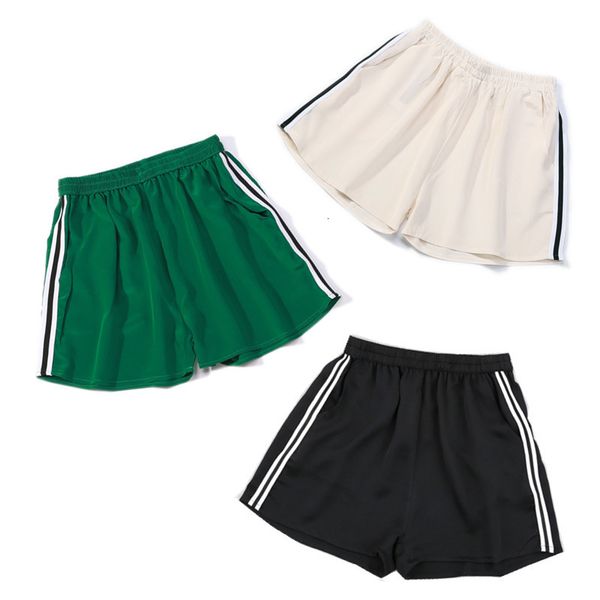 

shorts 100% pure silk women's sports shorts white black with pockets m  jn430