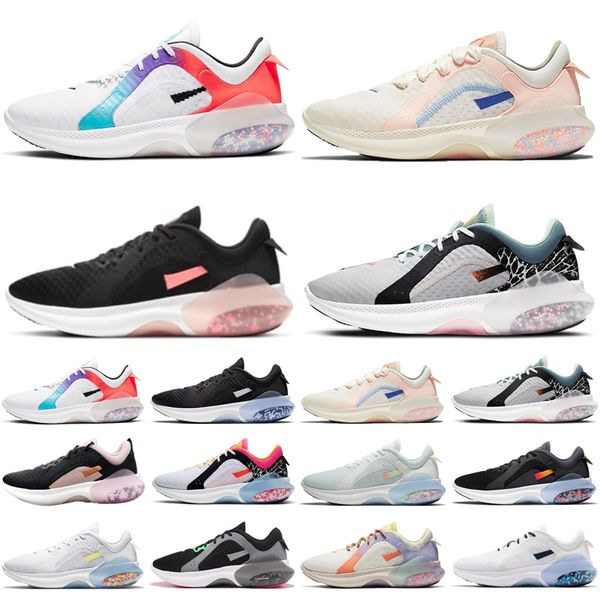 

2021 joy run fk ride shoes 360 degree comfort dynamic cushioning light racer blue platinum tint black men women sports sneakers #l4