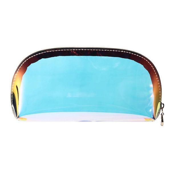

bathroom storage & organization fashion women makeup case laser cosmetic bags transparent pouch ladies jelly bag travel portable organizer