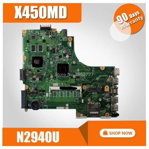 

motherboards x450md motherboard n2940u rev2.0 for asus x450m x452m lapmainboard test 100% ok