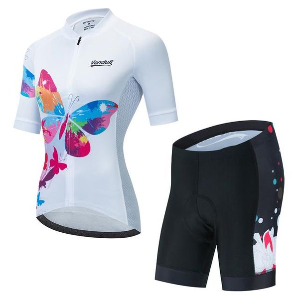 

mountian team summer women bicycle cycling jersey riding wear bib short suit maillot ropa ciclismo racing sets, Black;blue