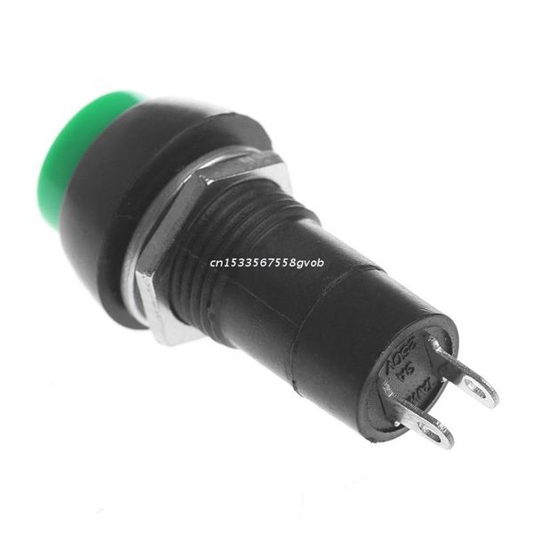 

smart home control 5pcs/set mini ds-11a self-locking spst push button switch latching ac 250v 3a dropship