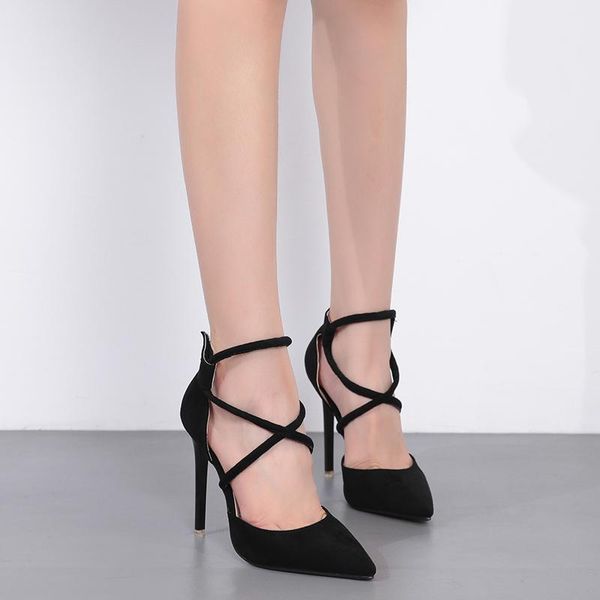 

dress shoes europe pointed toe single high heels women's pumps, Black