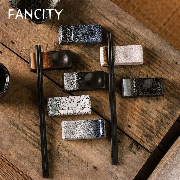 

chopsticks fancity japanese style holder ceramic el table setting simple creative pillow household dining room bam