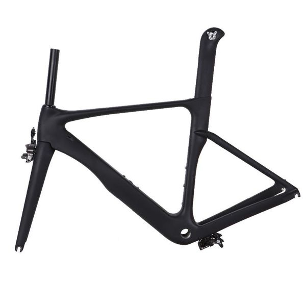 

bike frames aero road hidden brake carbon frame ud black full bicycle frameset