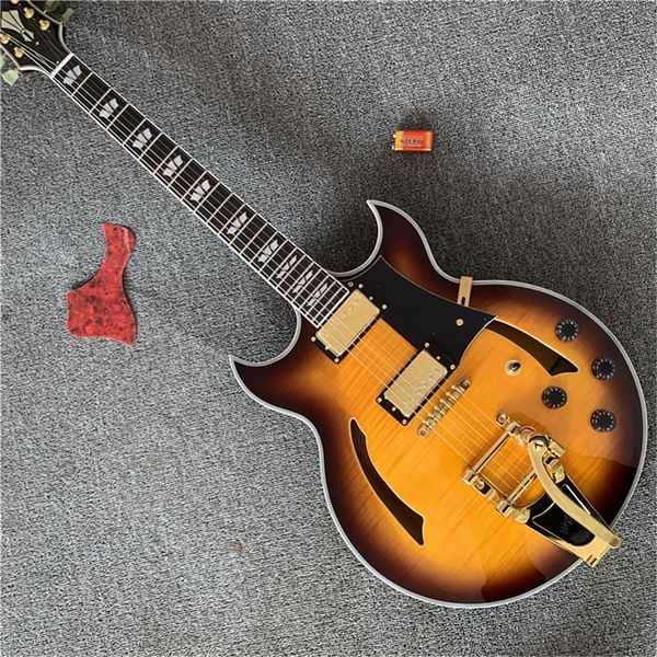 

electric stock, 325 in 6 strings guitar you will get what see, quality