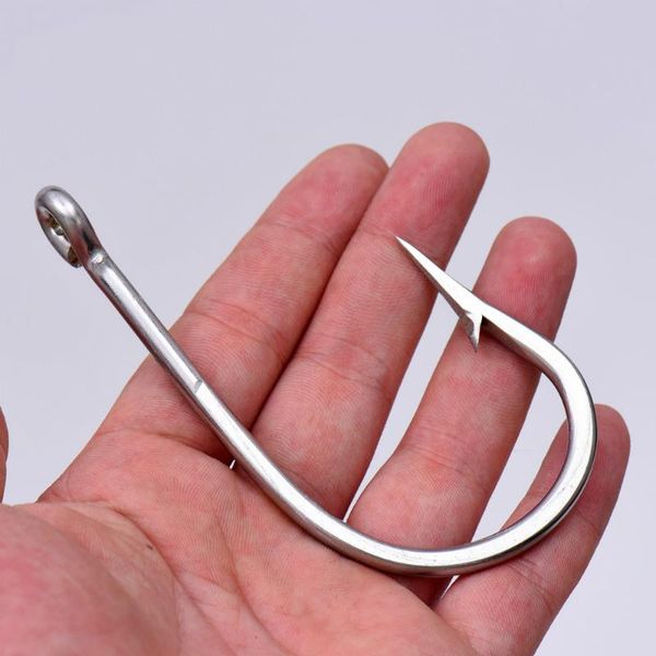 

fishing hooks 4pcs/lot game sea stainless steel tuna hook 8/0# 10/0# 12/0# fishhooks