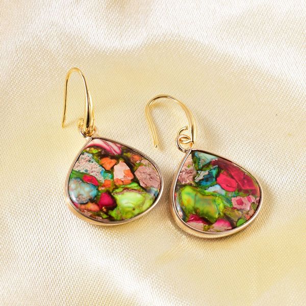 

trendy aesthetic vacation accessories boho summer 2021 stones earrings unusual fashion jewelry for women, Silver