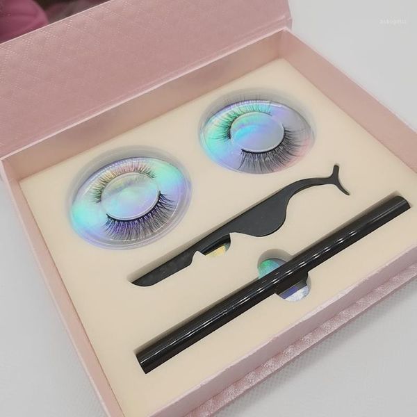 

magic eyeliner simulation false eyelashes natural eyelash set1