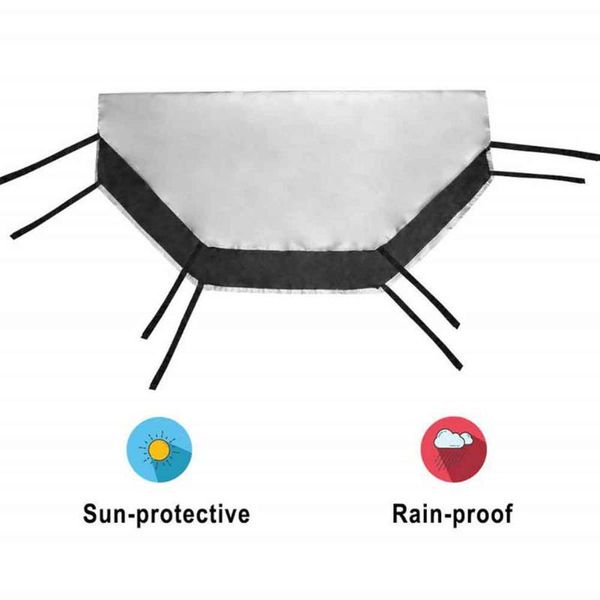 

kennels & pens protective durable kennel foldable sun shade waterproof outdoor indoor puppy pool windproof octagon polyester dog crate cover