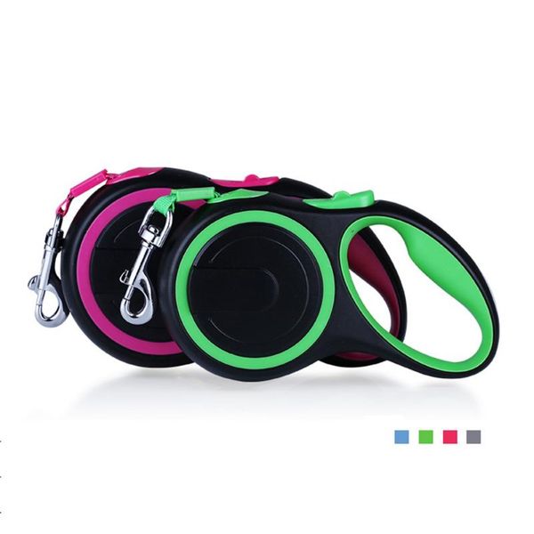 

3/5/8m retractable dog leash outdoor training pet leashes belt nylon dogs lead rope for small and large accessories stuff collars &