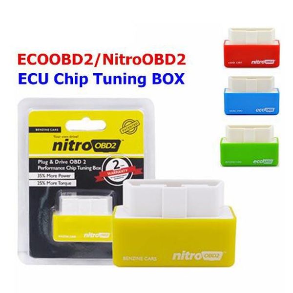

code readers & scan tools nitroobd2 tuning box green eco obd2 economy chip obd car fuel saver for benzine cars saving 15%