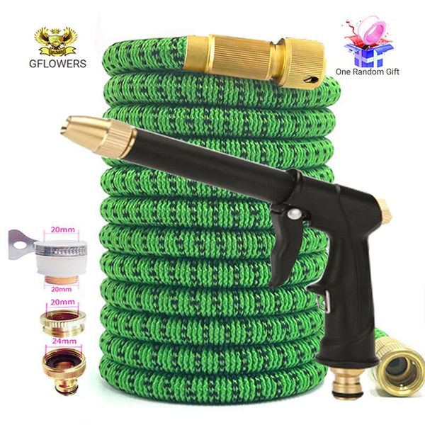 

magic hose high pressure adjustable spray flexible household garden watering cleaning water gun equipments