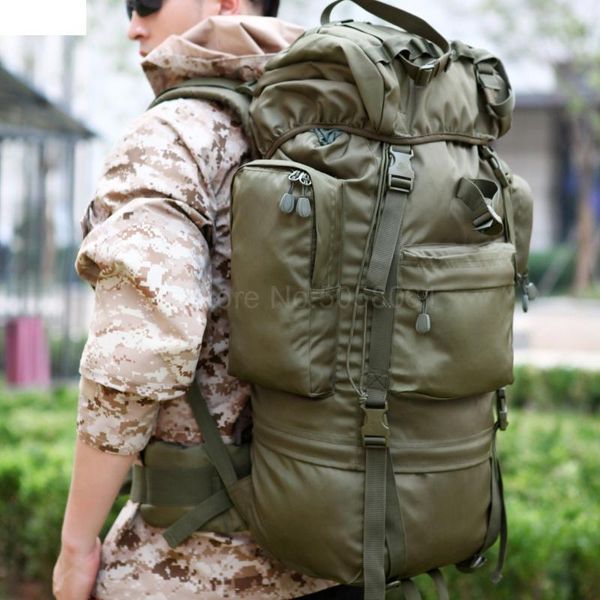 

storage bags outdoor mountaineering bag tourist male and female shoulder backpack travel large capacity tactical camouflage single soldie