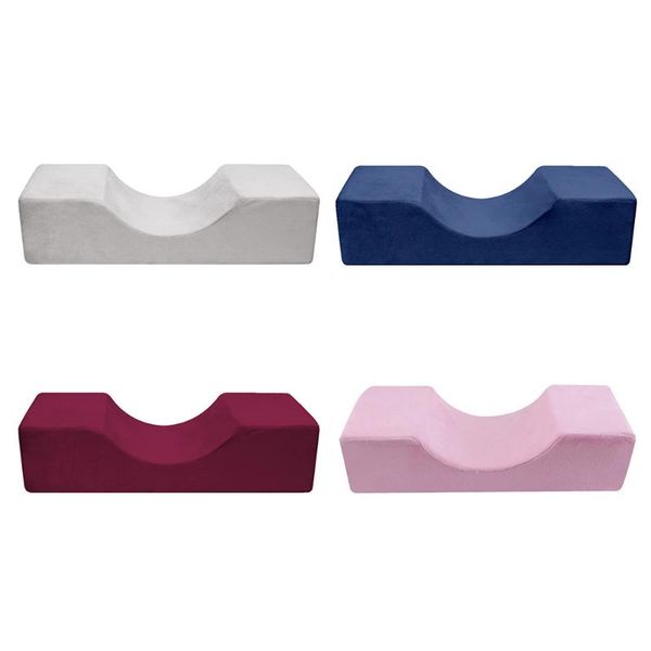 

pillow soft rebound grafting eyelash memory foam neck support flat headrest case supplies salon accessories