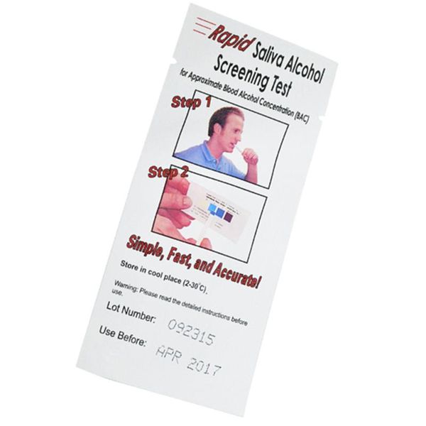 

qualitied saliva alcohol test paper/disposable rapid screening alcoholism