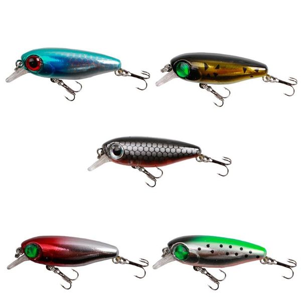 

fishing hooks 1.8in large lure artificial sea 3d eyes hard with and ring for saltwater freshwater