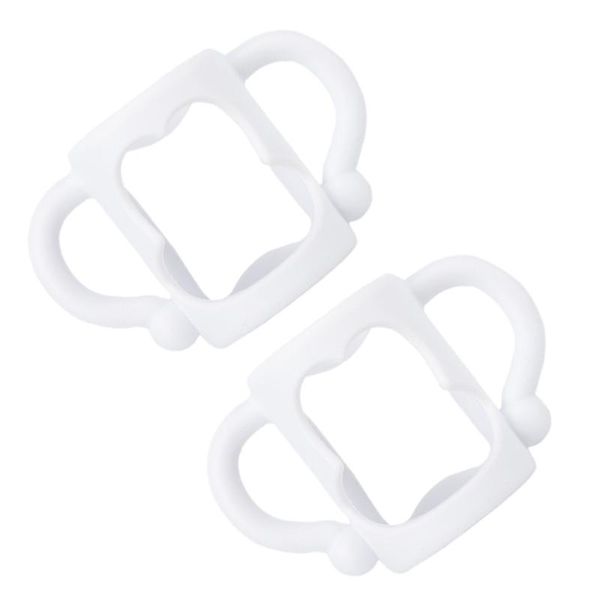 

pacifiers# 2pcs baby milking feeding bottle handle silicone for