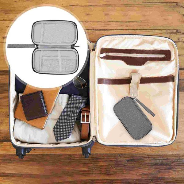 

storage bags 1pc multipurpose data cable bag earphones durable simple charger