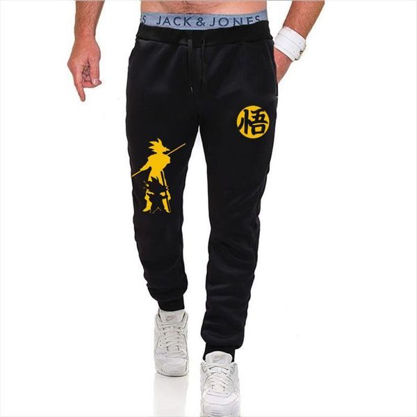 

autumn casual goku cotton women pant gray joggers sweatpants black trouser jogging