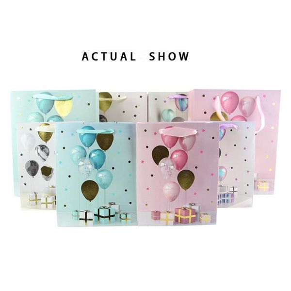 

gift wrap 12pcs/set bags packaging bag with hand shopping for wedding party