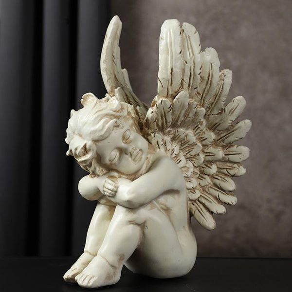 

garden decorations creative resin angel model ornament craft figurine statue household sculpture handicraft home outdoor decoration