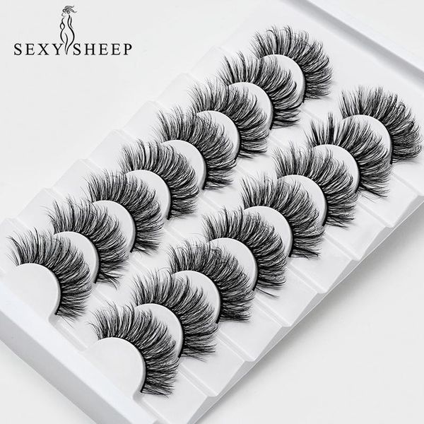 

pairs natural false eyelashes fake lashes long makeup 3d mink eyelash extension faux for beauty1