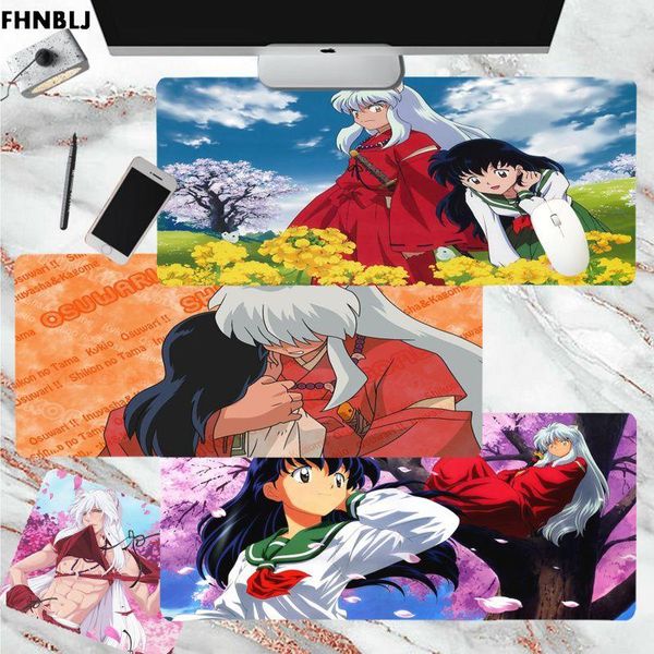 

mouse pads & wrist rests fhnblj inuyasha gamer play mats mousepad size for csgo game player deskpc computer laptop