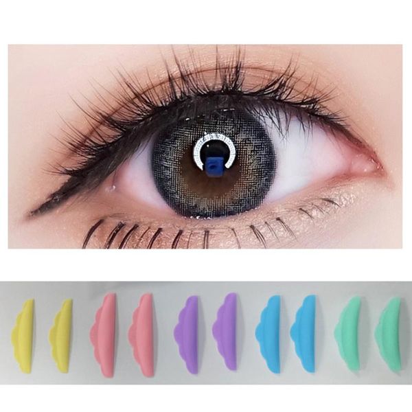 

false eyelashes 5pairs eyelash lifting silicone pads set eye lash extension lift perming kit tool curlers curl shields