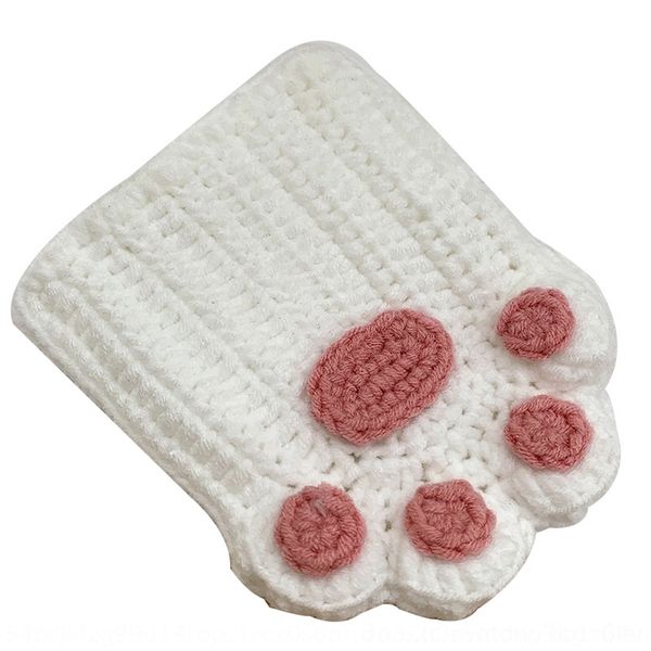 

zlo cat glovesh fabricwoven yarnhomemade vibratohwoven mittens tiktok cat gloveshand knitted diy knitted fabricwoven yarnhomemade vibratoha, Blue;gray