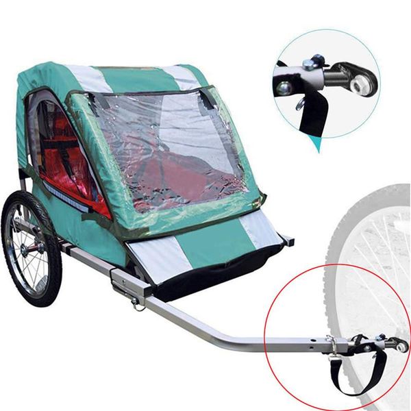 

tools bicycle bike trailer coupler attachment accessories parts multi-purpose portable black useful