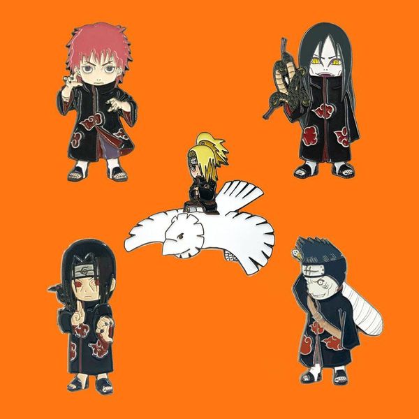 

pins, brooches interesting cartoon metal brooch send friend fans boutique medal gift fashion anime badges collecting enamel pins, Gray