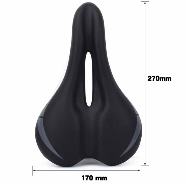 

bike saddles seat bicycle saddle pad pu hollow soft cushion for mtb road cycling riding accessories outdoor