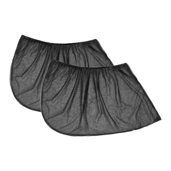 

car sunshade 2pcs universal sun shade mesh uv protection windscreen folding visor windshield insulated shield accessories