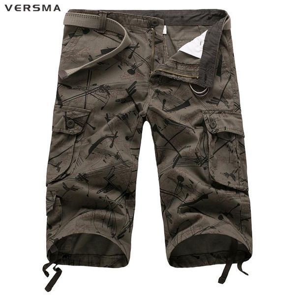 

mens printed army military camouflage pants khaki casual joggers cargo fashion cotton men's trousers no belt, Black