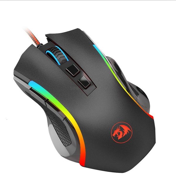 

mices mouse redragon honglong m607usb wired game luminous competitive computer