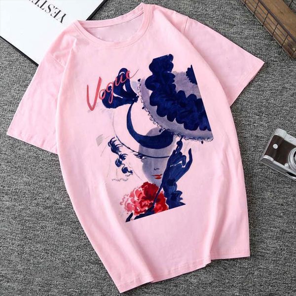 

Summer And Women Vogue Letter Men T Shirt Printed Casual Tee Gothic Harajuku O Neck Woman Camisetas Mujer, White;black