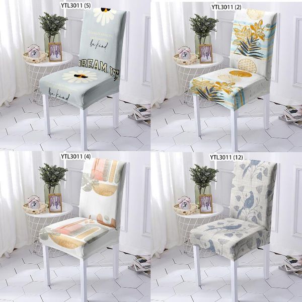 

chair covers cartoon flowers dining cover spandex wedding pink gaming desk