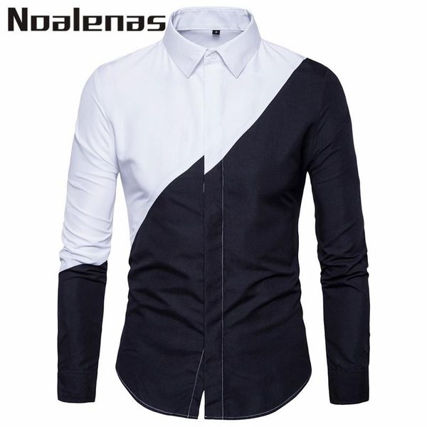 

men's casual shirts fashion 2021 style tees long-sleeved blouse cotton part vintagey clothes, White;black