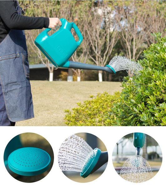 

watering equipments 9l garden can with long mouth indoor outdoor pot flower plants kettle tool large