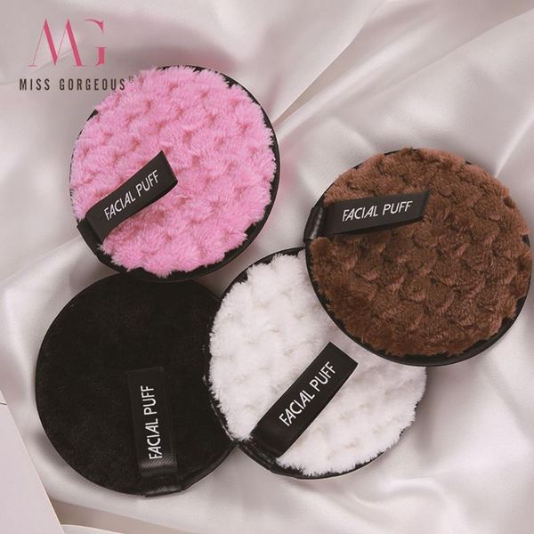 

sponges, applicators & cotton 1/4pcs reusable makeup remover pads microfiber cloth facial puff double layer face cleaning tool