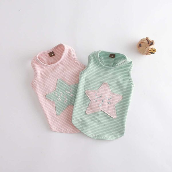 

the dog clothes in spring and summer british pet clothes cotton elastic dog vest