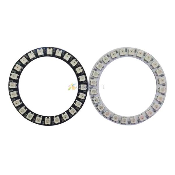 

modules ws2812b pixel ring 8 16 24 35 45 leds ws2812 built-in ic rgb individually addressable led module light dc5v